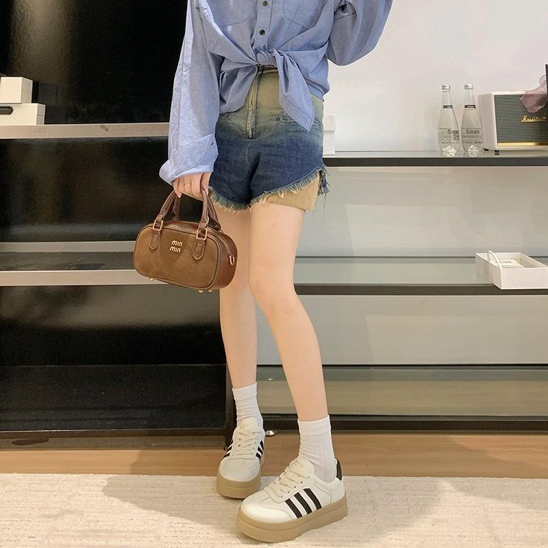 Mesh women's spring summer thin breathable new platform white shoes student with skirt mesh shoes tide