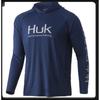 Lightweight Hooded Fishing Shirt Quick Dry UV Protection Breathable Long Sleeve Outdoor Angling Summer Fall