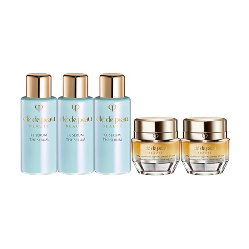 Clé De Peau Beauté (Cpb) Крем для кожи вокруг глаз Supreme и набор образцов сыворотки Serums 7ml*3+Eye Cream 2ml*2