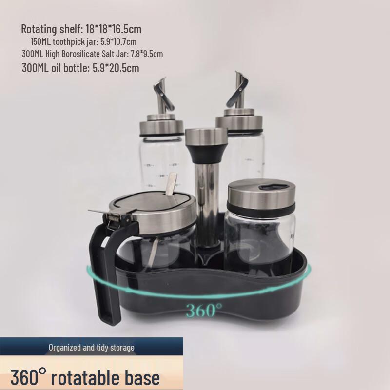 Commercial Tabletop Condiment Set