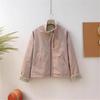 Women's Lambswool Cotton Jacket - Autumn/Winter 2024 Korean Style Short Parka