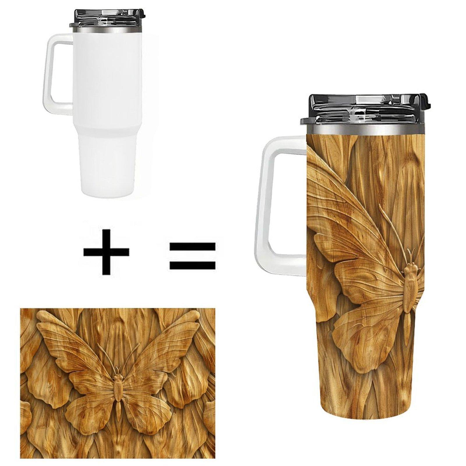 Local Cafe Repeat Customer 40oz Insulated Tumbler  Dropship BPA Free powder loyalty customized bulk present mug 40oz(1133.98g)