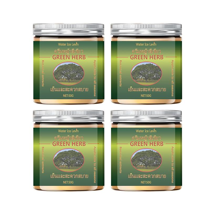 

Растительный крем для тела, Ухаживающий крем, содержащий глицерин и экстракт мяты, Подходит для всех типов кожи, Увлажняющий массажный крем, Свежий запах 4pcs