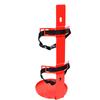 Feuerlöscherhalter, Feuerlöscherhalterung mit Ablage, Nylon-Gurte, Schnellverschluss und Rostfrei für 5-6 kg Feuerlöscher