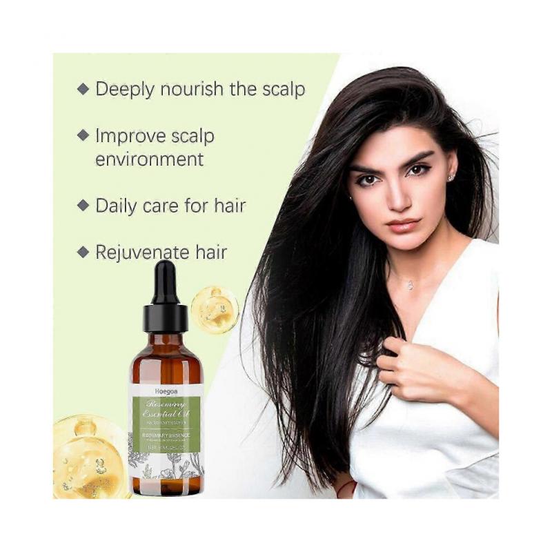 Hoegoa Rosemary Hair Care Essential Oil Hair Nourishing Scalp Care Hair Moisturizing Hair Care