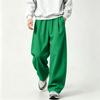 Men's Retro Wide Leg Pants with Loose Straight Fit