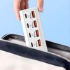 8 In 1 USB Steckdose 25W USB TYPE C Steckdosenleiste Ladestation Verteiler Für Tablet Laptop Mobiltelefone