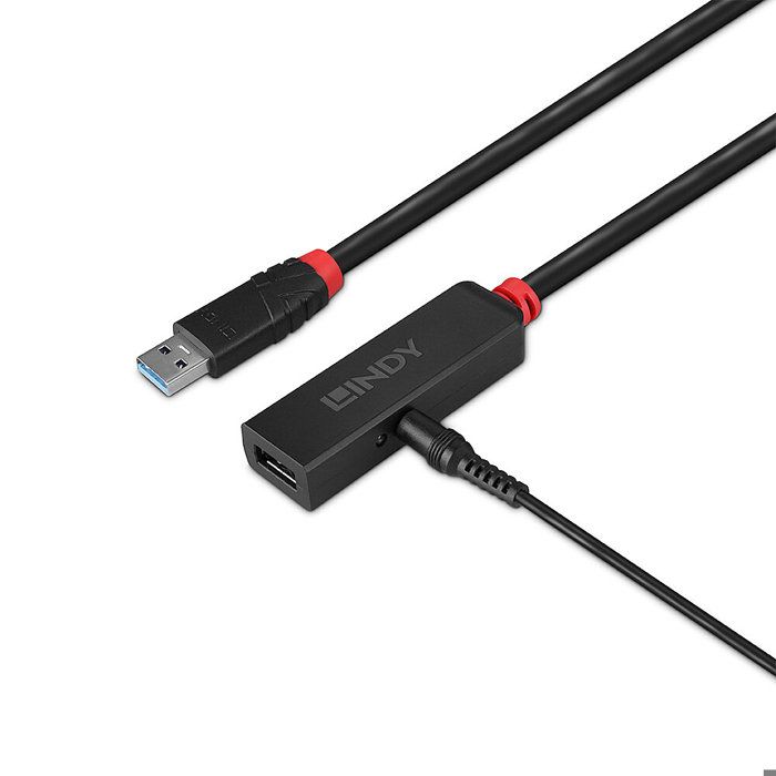LINDY Rallonge USB 3.0 5Gbps active slim 8m
