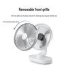 Mini USB Charging Fan with Low Noise, 4000mAh Battery, Ideal for Students and Offices