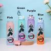 750ML Demon Slayer Cartoon Plastic Gradient Water Cup Portable Leak Proof Water Bottle Student Outdoor Sports Travel Water Cup