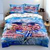 Soccer-Themed Bedding Set Bedding Set (1 Duvet Cover, 2 Pillowcases, Duvet Not Included)