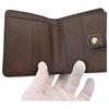 Auth LOUIS VUITTON Damier Compact Zip Bifold Wallet Lv5834rj