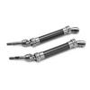 Detachable Front Drive Shaft Assembly for Traxxas Slash Rustler Vxl 4x4 4wd 110 RC CarBlack