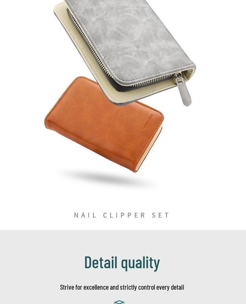 Professionelles Maniküre-Geschenkset: Nagelknipser, Eingewachsene Nagelknipser, Nagelscheren & Werkzeuge