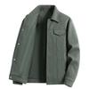 Men's Suede Plush Jacket: Warm, Thickened, Casual Wear for Spring, Autumn, and Winter