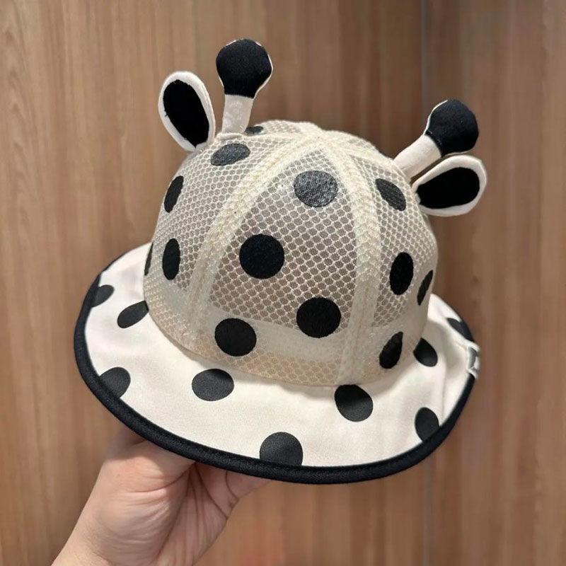 Cotton Hat Summer Mesh Fisherman Hat Cute Boy's Travel Sun Hat Sun Hat Thin Design Children's Sun Protection Hat