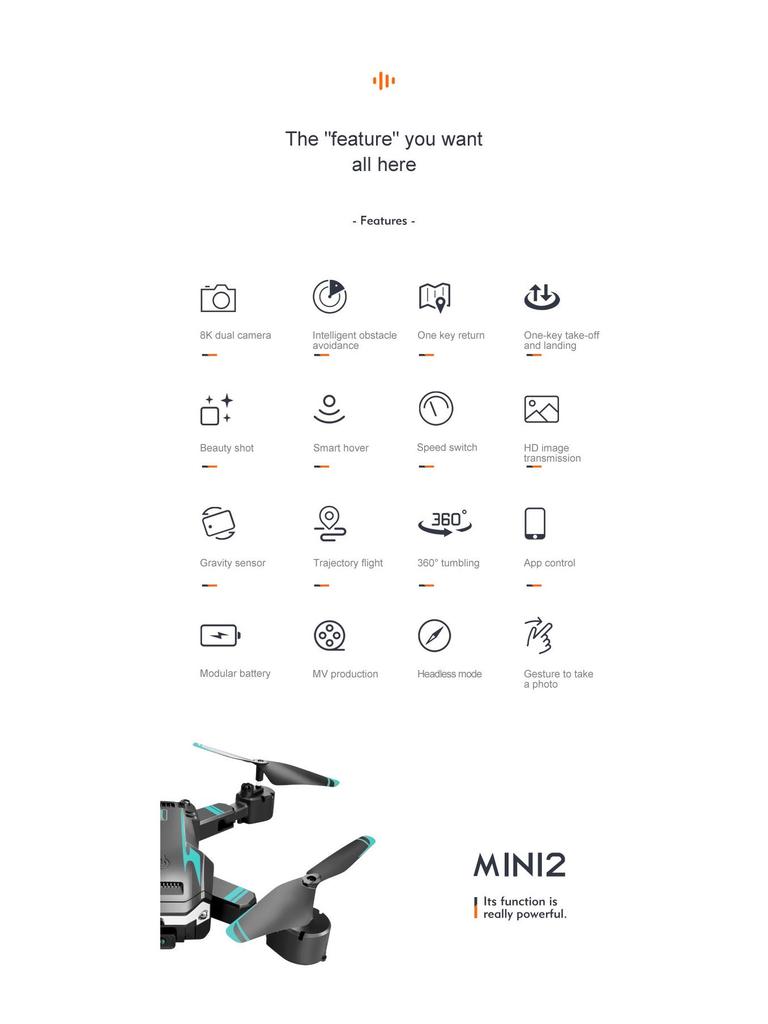 S6 Cross-border Folding Drone with 8K Dual Camera, Intelligent Obstacle Avoidance, and Remote Control for Aerial Photography