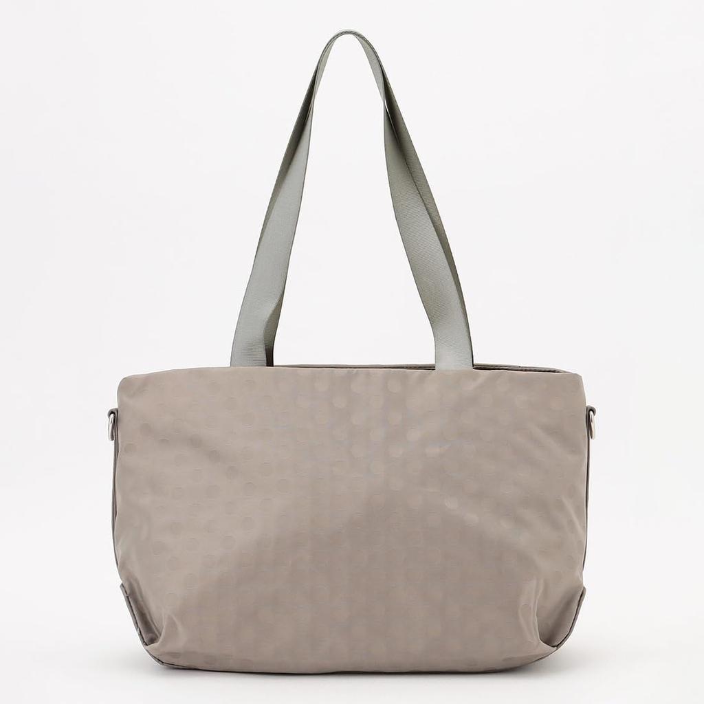 Tote bag vous et dot jacquard light gray [Isaac] 2-way tote, (12)