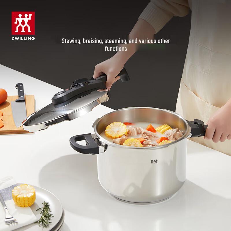 Zwilling 6L Stainless Steel Pressure Cooker