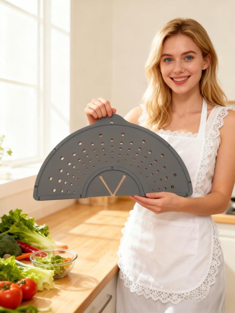 Silicone Foldable Anti-Overflow Lid & Oil Splatter Guard for Pots up to 32cm