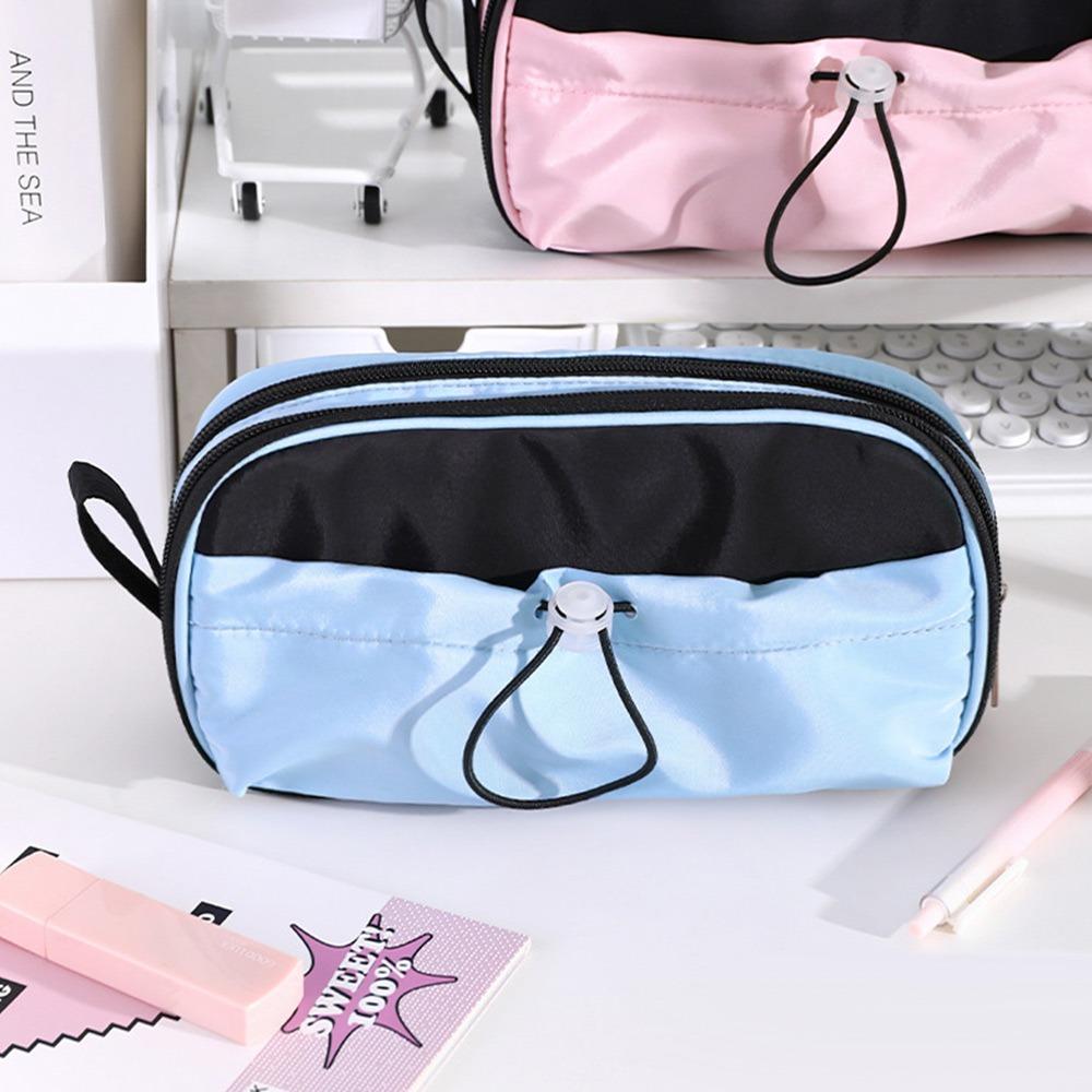 Large Capacity Pencil Pouch Portable Pen Bag New Stationery Organizer  School Supplies