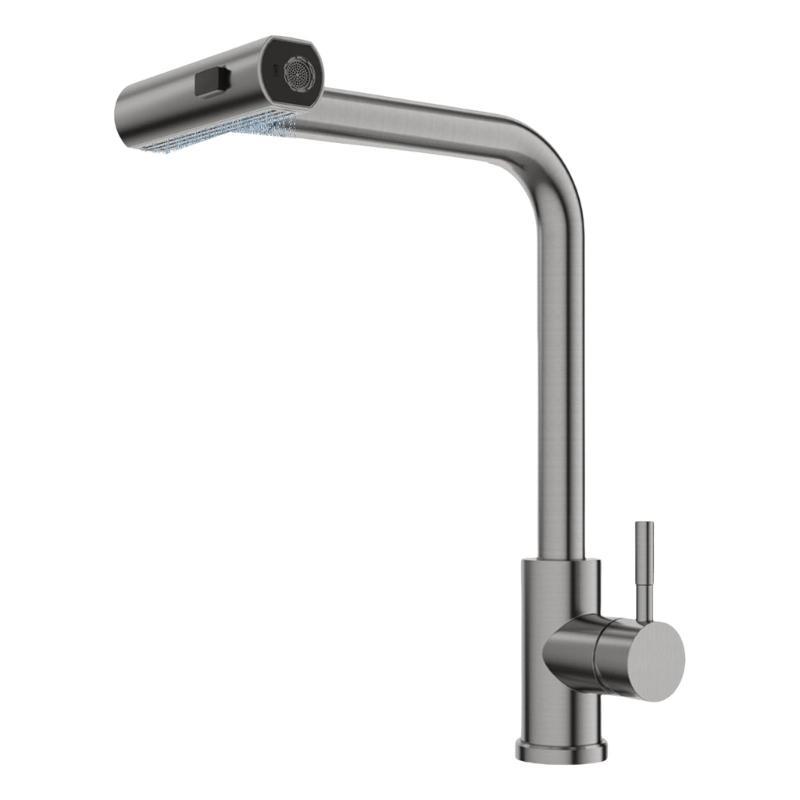 652F Steel Sink Faucet with Pull Out Sprays 360 Rotation Kitchen Sink Mixer Upgrades