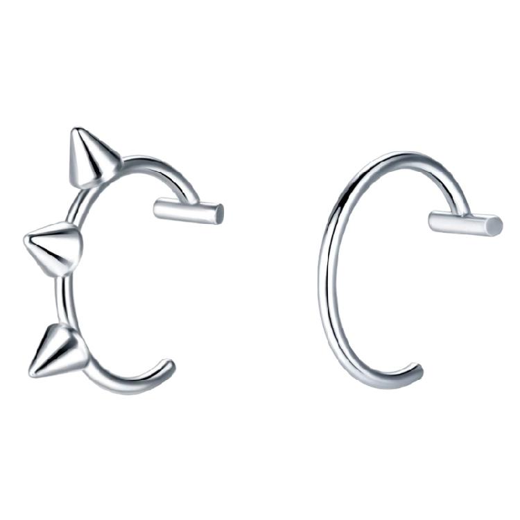 

Clip on Lip Jewelry Punk Lip Rings Women Body Jewelry Stainless Steel Texture Suitable for Alternative Lifestyles Wear