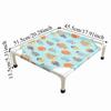Comfortable Pet Camping Bed Detachable Pet Cool Nest Cat Lounger Cat Elevated Bed  Travel Portable