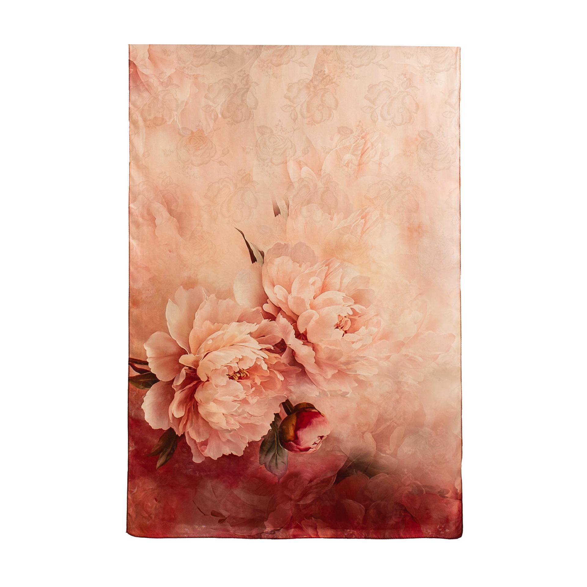 Silk scarf silk thick jacquard mulberry satin long scarf new mulberry silk big shawl Chinese style long silk scarf scarf