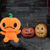 Pumpkin Plush Toy PP Cotton 11.8 Inch Cute Spooky Pumpkin Stuffed Toy for Festival Holiday Home Party Decor Orange