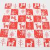 Santa Claus Table Decor X-mas Paper Napkins Lunch Paper Napkins For Decoupage Christmas Napkin