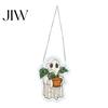 Helende Sfeer Decor Halloween Geest Acryl Puzzel Zonenvanger, Kleurrijk Raam Hangend Ornament, Gekleurd Herfst Oogst Huis Glas