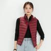 UUYUYI light and thin stand-up collar down vest women's autumn and winter warm simple vest white duck down wear versatile coat