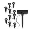 Solar Garden Spotlight 10 IN 1 Outdoor Solar Pathway Light Waterproof Security Landscape Light for Tree Patio Driveway Decor