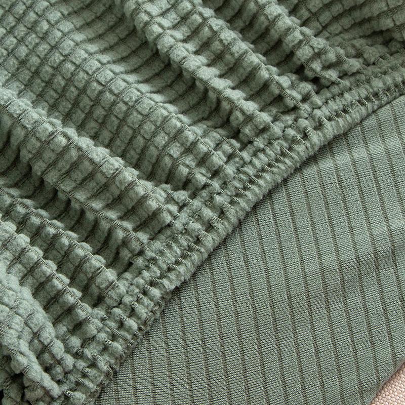 Airldianer Thick Protector Jacquard Solid Printed Sofa Covers For Living Room Couch Cover Corner Sofa Slipcover L Shape