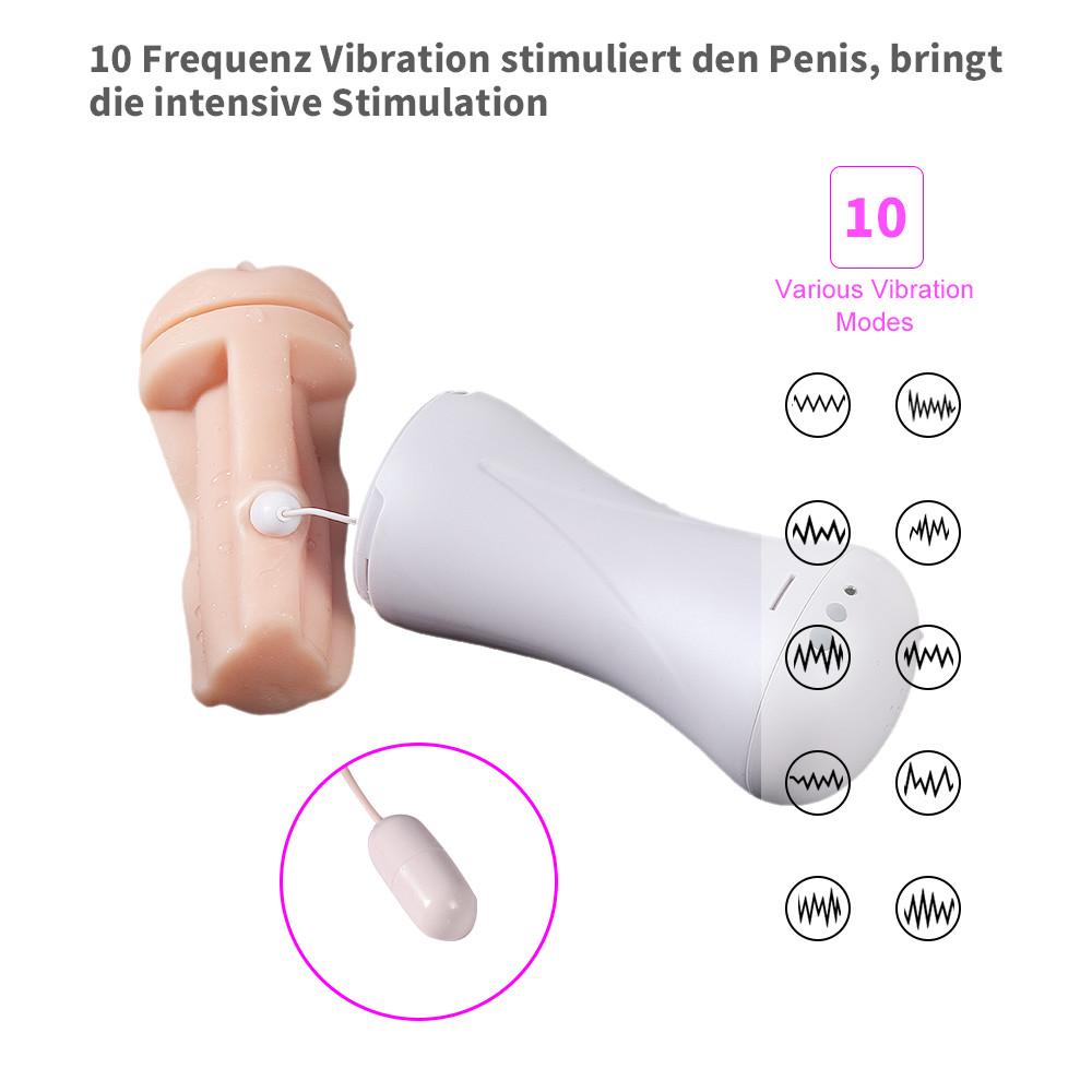 Male Masturbate Realistic Vagina Pussy Blowjob Auto Vibrating Masturbator Cup Device Sex Toy for Men