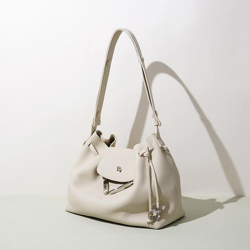 Damen Tasche leichte Luxus große Kapazität Messenger Umhängetasche Damen vielseitig Pendler Frühling und Sommer Koreanische Leder Handtasche Achseltasche