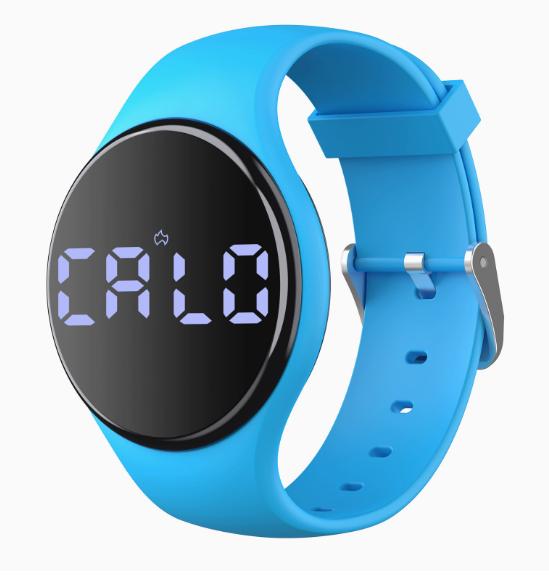 Round Colorful Touch Screen Led Digital Silicone Children Bracelet Watch Kids Digital Watch Students Wristwatch R7