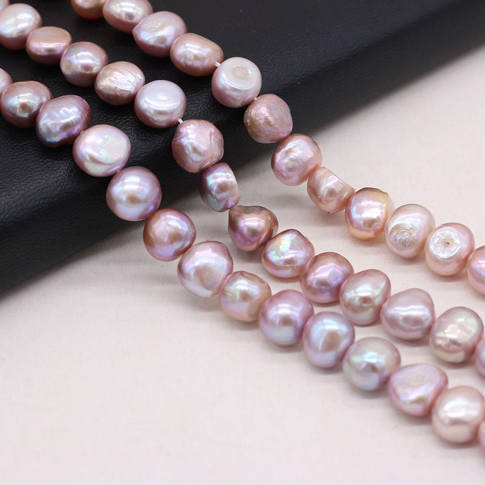 1String, Nugget Pearls, 10–11 Mm, Boho Natural Freshwater Pearl Beads, for DIY Necklaces, Bracelets, Anklets, Jewelry Making, 36cm