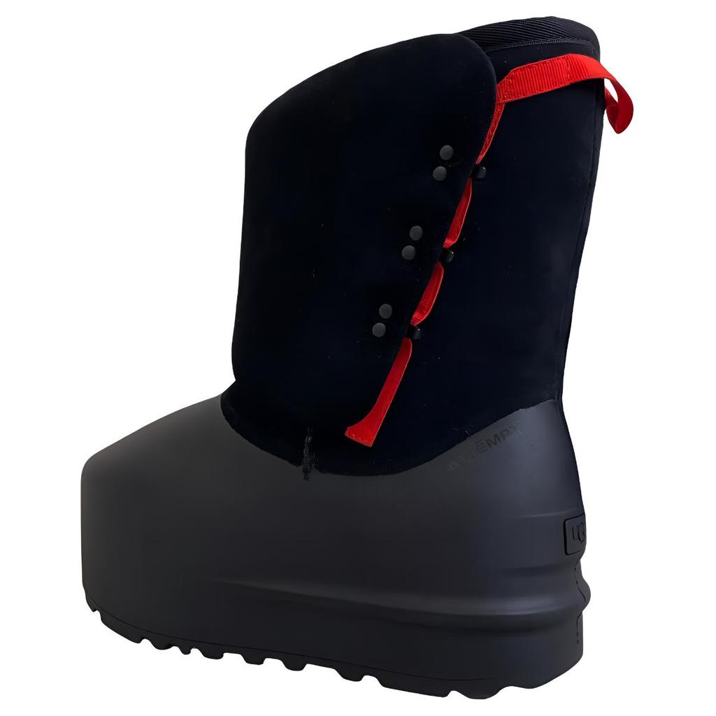 UGG Attempt X  Crispy Puff 2.0 Comfortable Casual Short Snow Boots Unisex Snow Boots Black 1171690-BLK