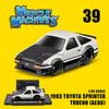 Maisto 1:64 1983 TOYOTA TRUENO AE86 1993 Chevrolet 454 Datsun Classic Static Car Alloy Die-casting Car Model Collection Gift Toy