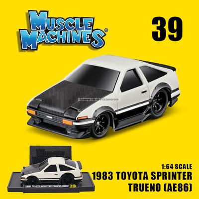 Maisto 1:64 1983 TOYOTA TRUENO AE86 1993 Chevrolet 454 Datsun Classic Static Car Alloy Die-casting Car Model Collection Gift Toy