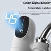 Electric Instant Hot Water Faucet Led Temperature Display Tool Free Installation