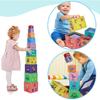 Nesting and Stacking Blocks Stacking Toys for Toddlers Plus Animal Puzzle Toys Set Alphabet ABC Blocks Sorting & Stacking Educational Toys Montessori