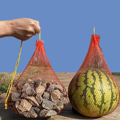 100Pcs Jardim Pepinos Crescendo Armazenamento Malha Rede Vegetal Sacos Pendurados Melancia Crescer Rede Sacos Reutilizáveis Melões Malha Rede