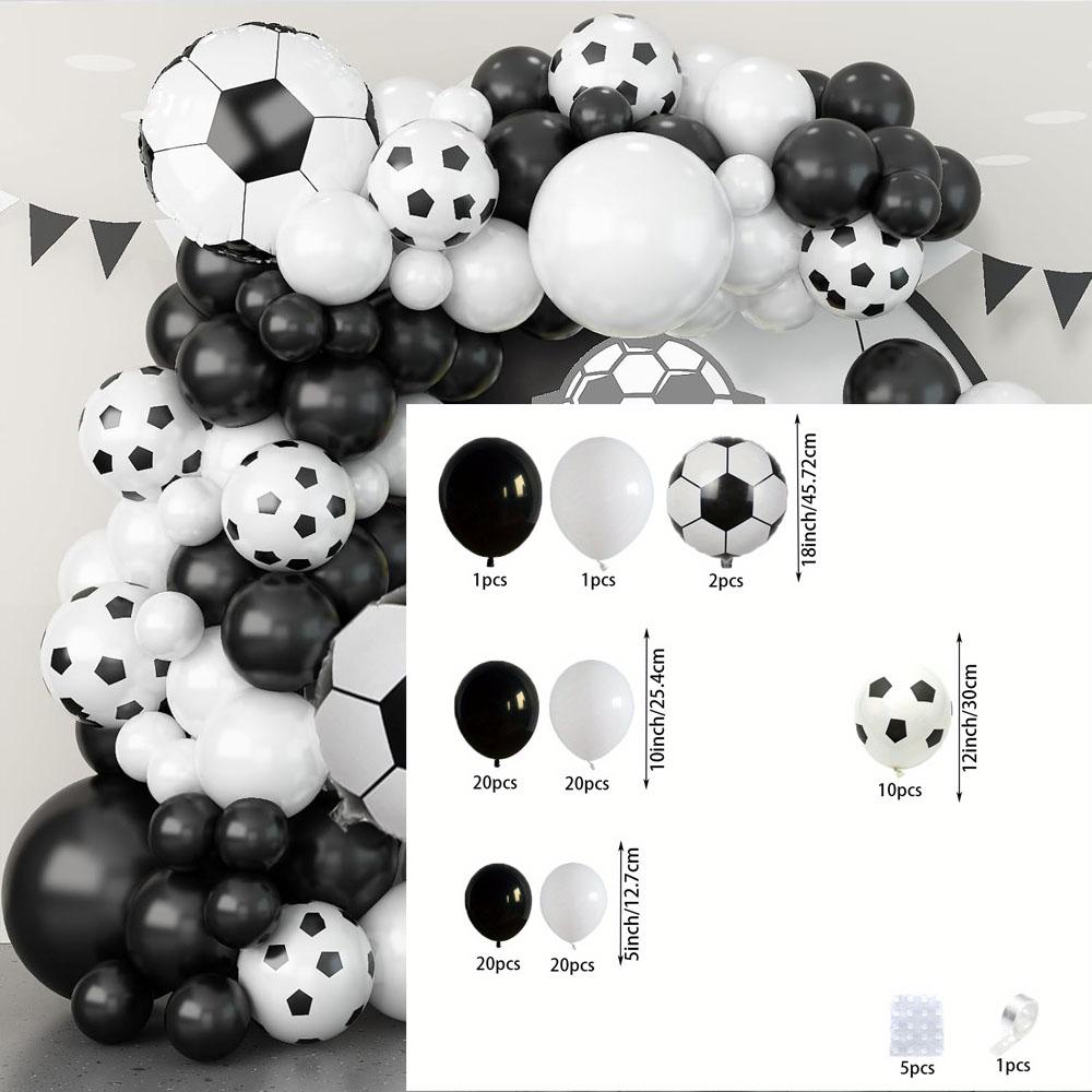 100pcs Football Themed Balloon Party Garland Arch Kit Birthday Party Celebration Party Football Anniversary Party Other