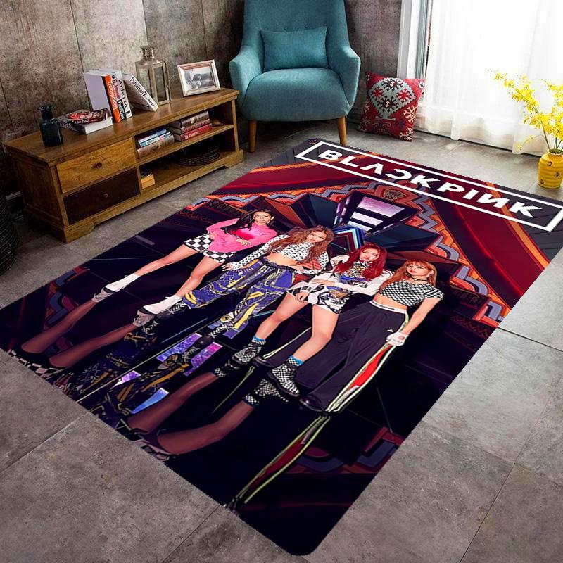 Blackpink: Global Icons Music Style carpet Doormat Suitable for all seasons Doormat Fashion Room
