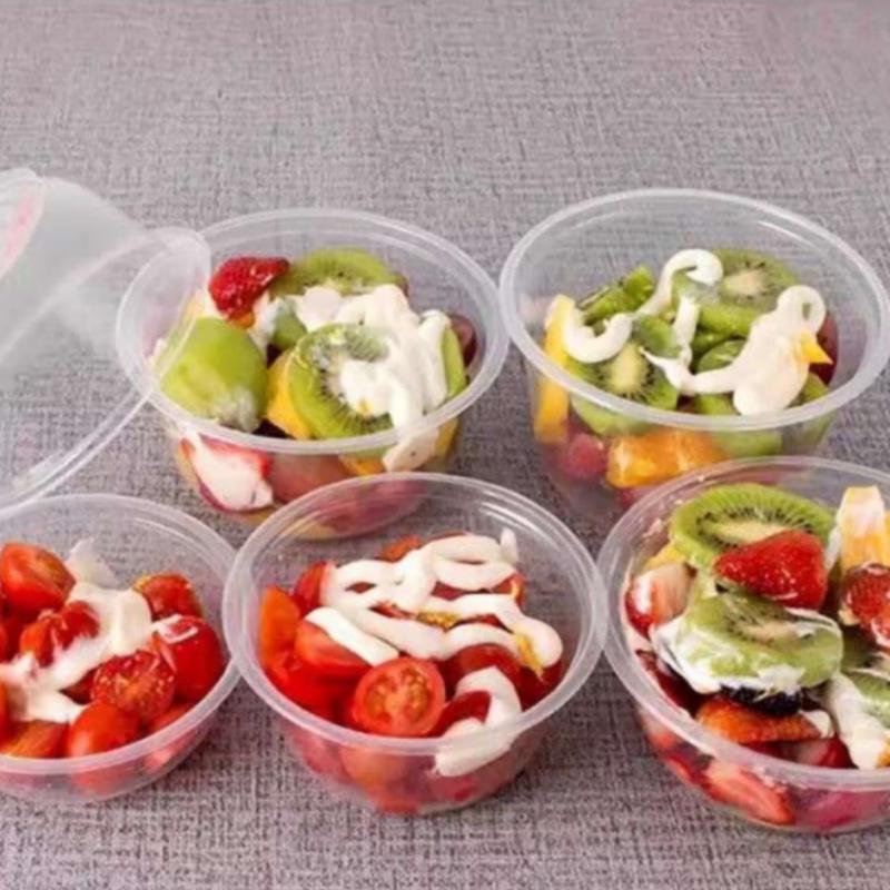 AMPEREX Disposable Round Takeaway Container