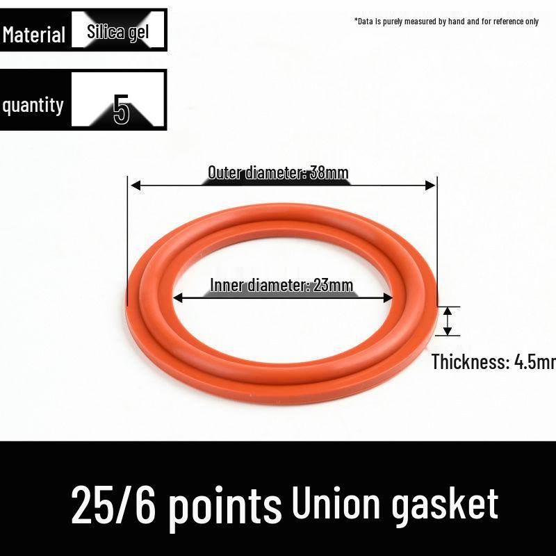 PPR Quick Connector Silicone Sealing Ring for Water Pipes (Sizes: 20, 25, 32, 40)