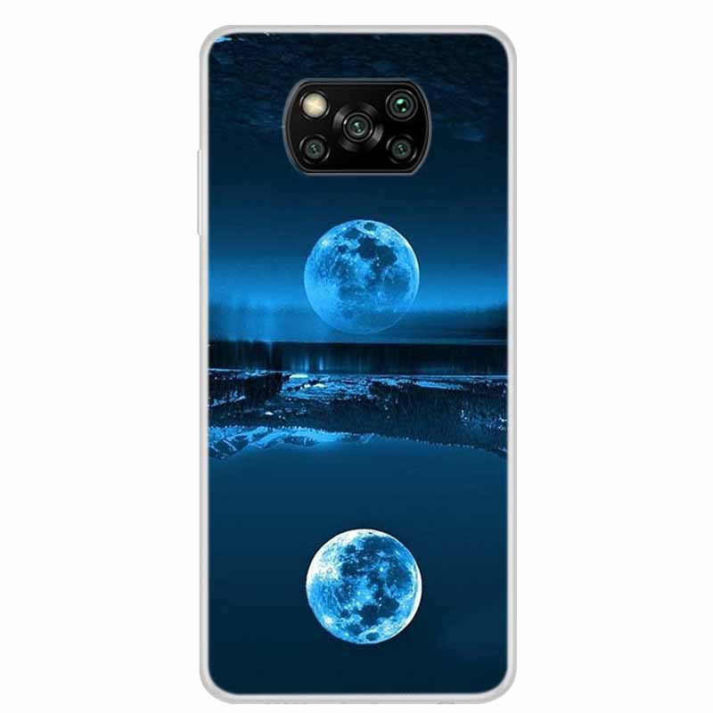For Poco X3 Pro Case X3 NFC 6.67" Clear Marble Soft TPU Silicone Back Case for Xiaomi Poco X3 NFC Phone Covers Shockproof Fundas
